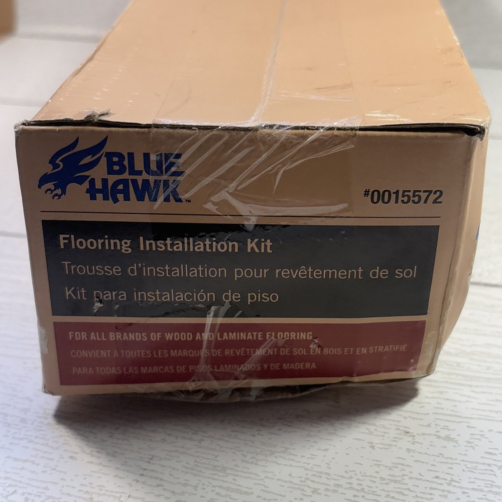Blue Hawk Flooring Installation kit Tapping block, pull bar 30 expansion spacers