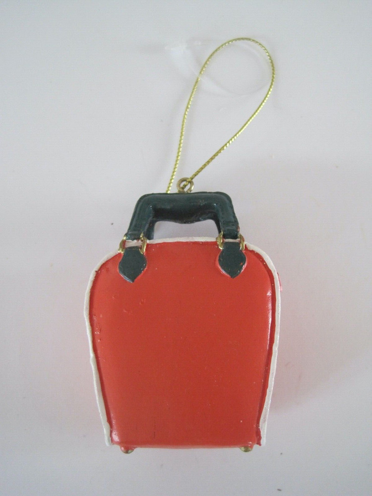 I Love Bowling Bag Composite Ornament