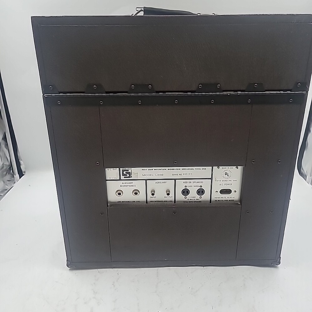 Vintage Sound Craft System Lecternette Model L46B