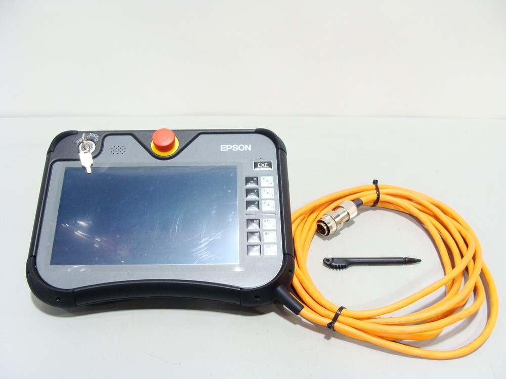 Epson TP3 Color Touchscreen Robot Arm Teach Pendant RC700-A, T-Series Controller