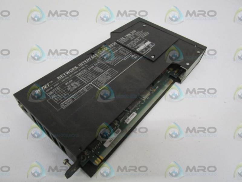 SQUARE D NETWORK INTERFACE MODULE 8030-CRM-540 UNMP
