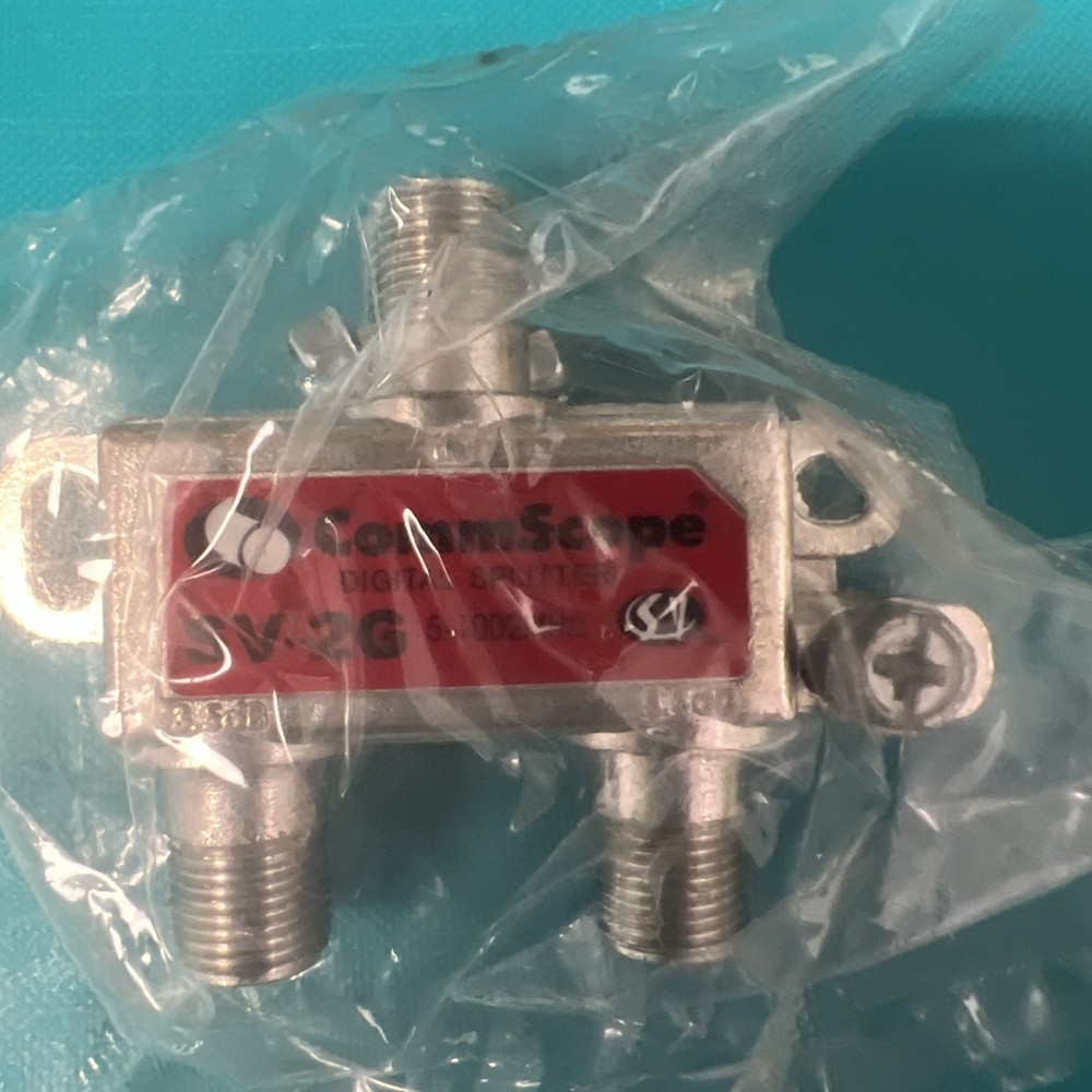 CommScope SV-2G 2-way Digital Cable Coaxial Splitter 5-1000mhz Comcast Xfinity