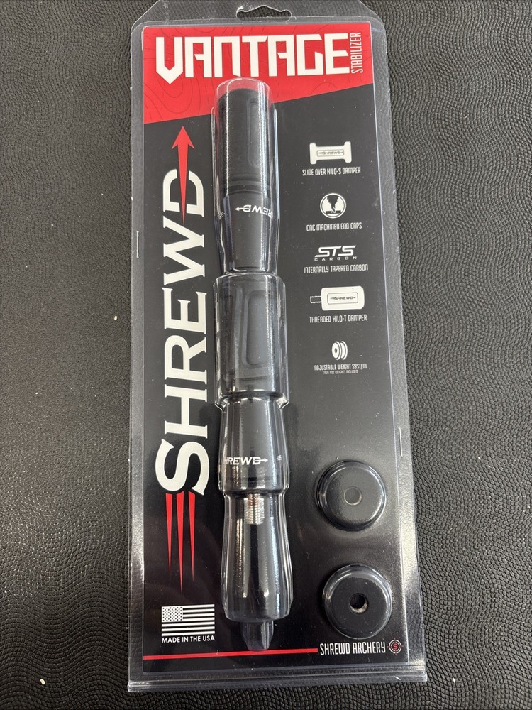 Shrewd SMSHVANTAGE7BK Vantage Hunting Stabilizer 7”