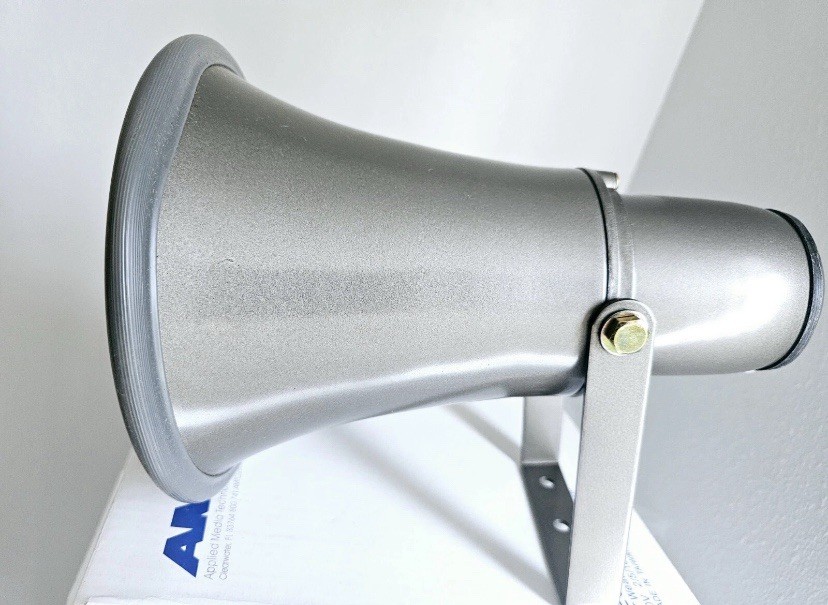AMTC 8” Weatherproof Horn Speaker