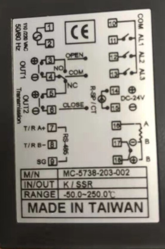 1PC NEW thermostat H-D72-1203-010