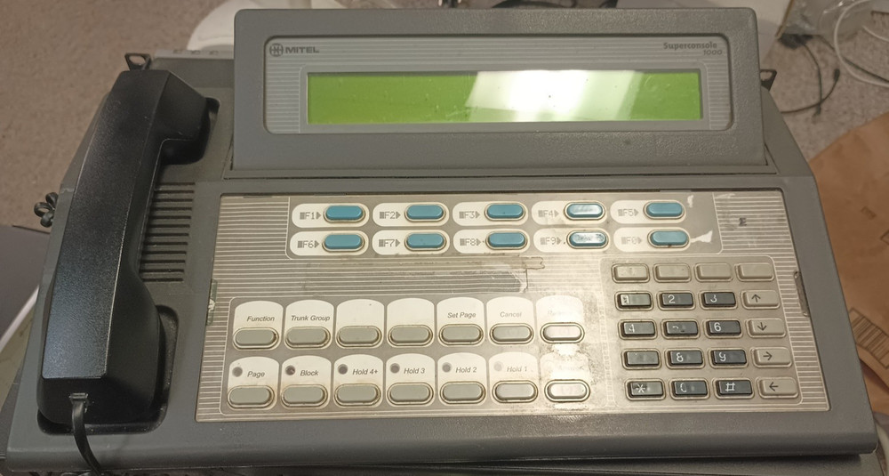 Mitel Superconsole 1000 3189-000-301-NA