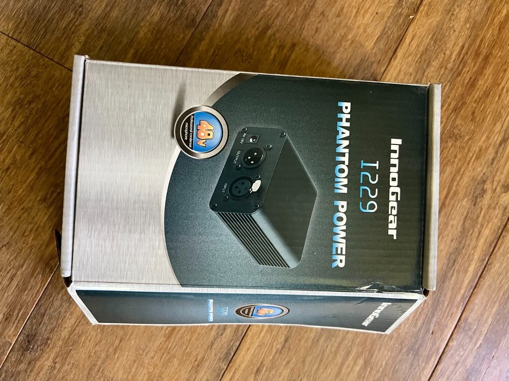 InnoGear I229 48V Phantom Power New Box Open