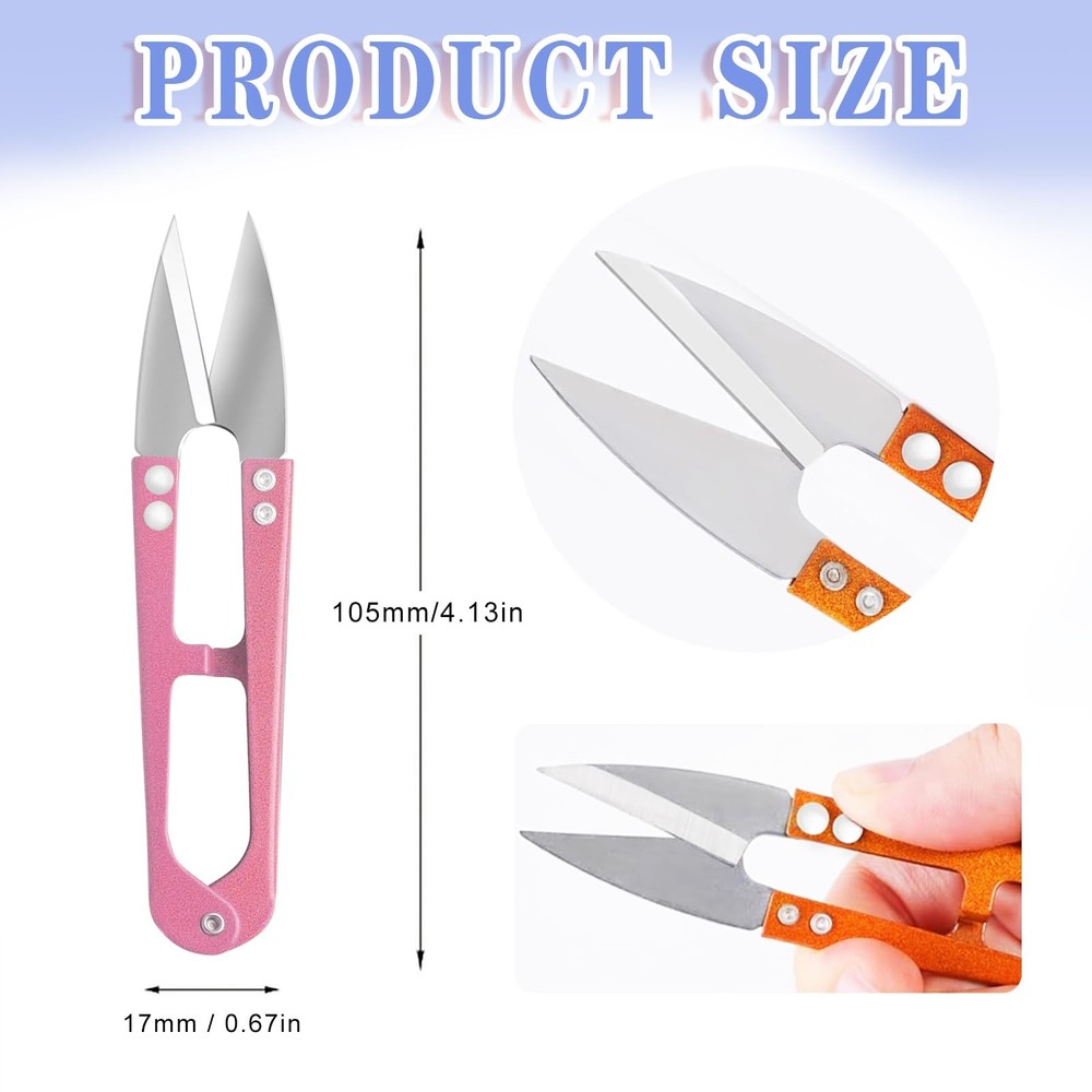 3 Pack Sewing Snips Yarn Thread Cutter Sewing Scissors for Crafs Stitch