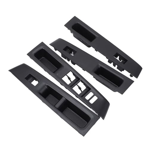 4PCS Front Armrest Upper Panel Cover Trim for Vitz 2010-2014 Right Hand Drive