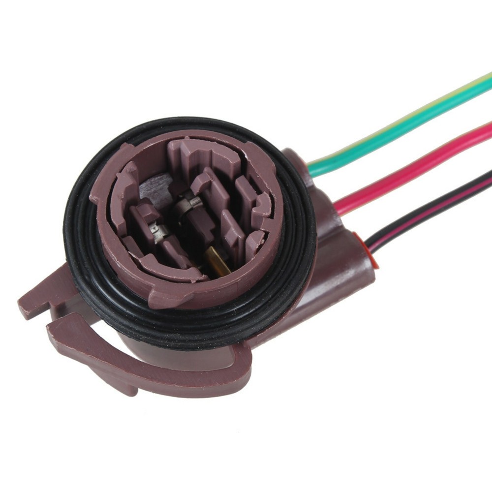 Universal Pigtail Wire Female Socket 3157 U Two Harness Back Up Reverse Replace