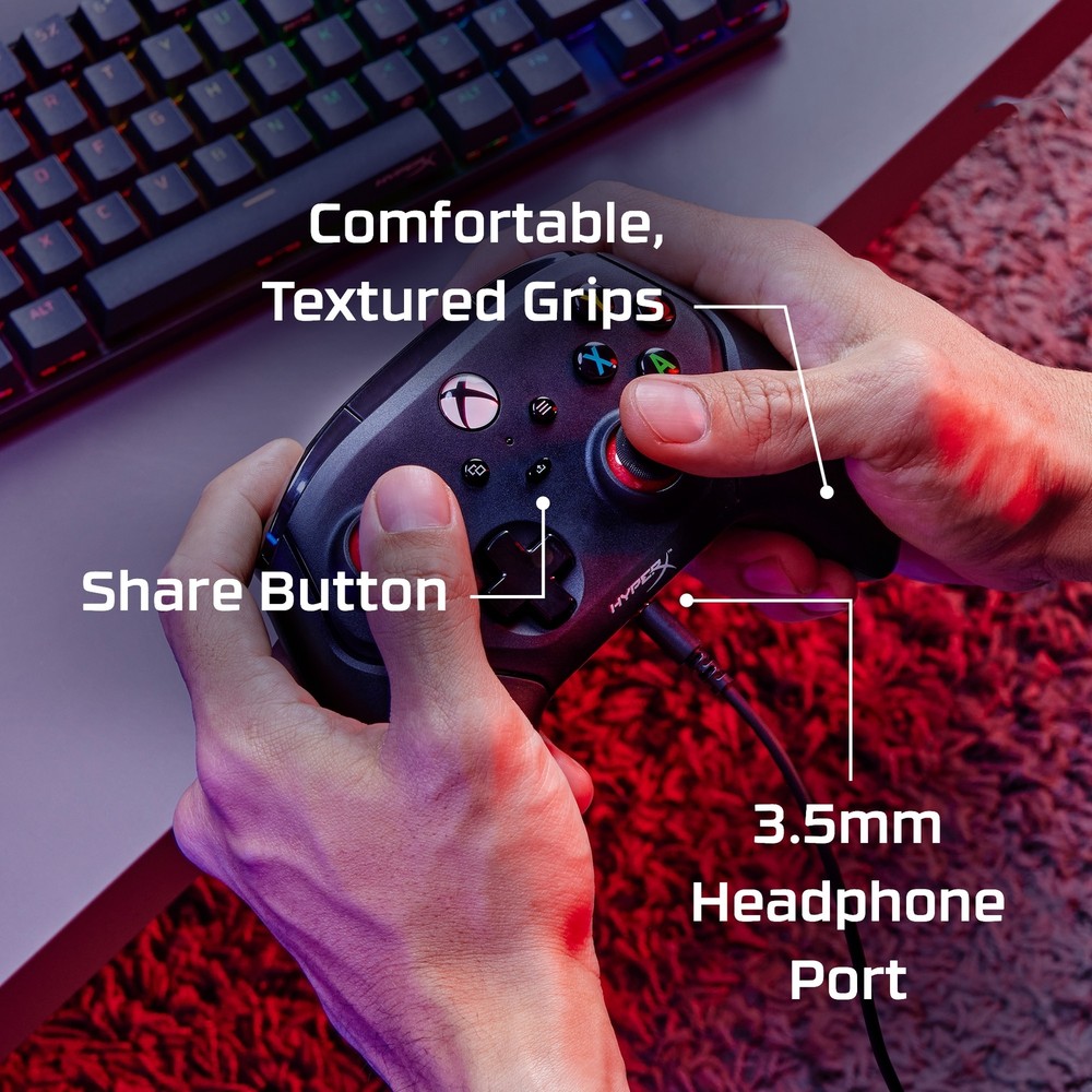 HyperX Clutch Gladiate - Wired Gaming Controller - Xbox