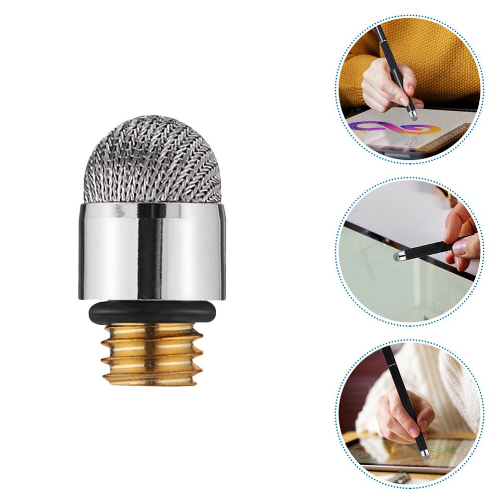 6 Pcs Mesh Conductive Pen Tips Screen Stylus Replacement for Pens