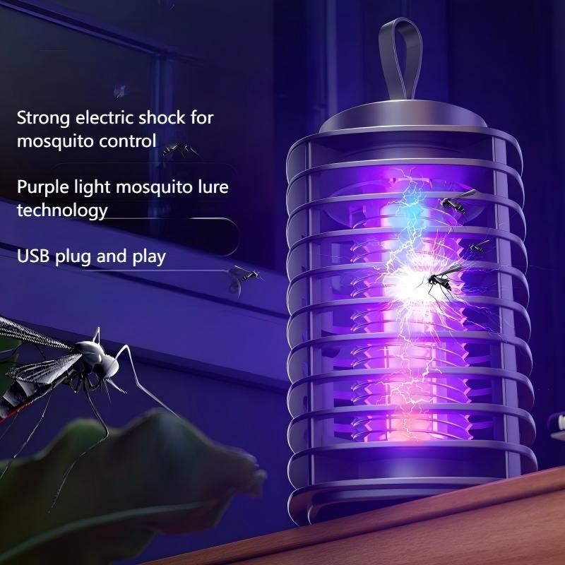 Electric Mosquito Insect Killer Zapper LED Light Fly Bug Trap Pest Control Lamp