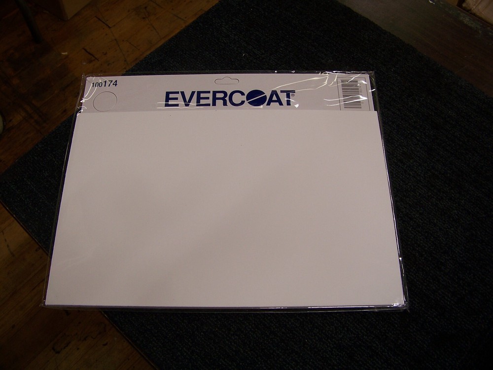 Evercoat 11" x 17" Mixing Board 100 Sheets per Pack 100174 New
