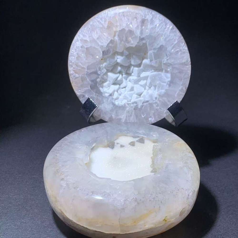 Top Natural agate cornucopia Quartz Crystal Reiki specimens