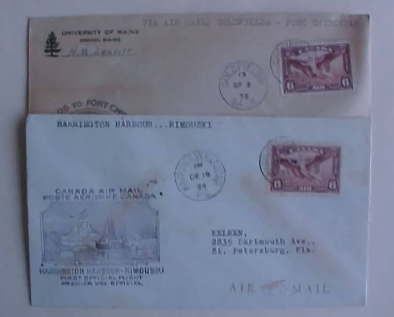 CANADA FLIGHTS SE 2,1935 ,DE 18,1936