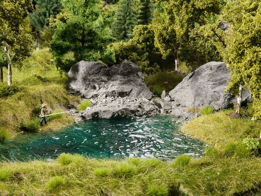 Model Scenery - 60813 - Perfect Set "Lake”