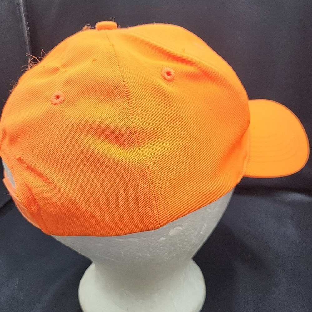 Signatures Hunting Hat Adjustable Snapback Blaze Orange Baseball Cap