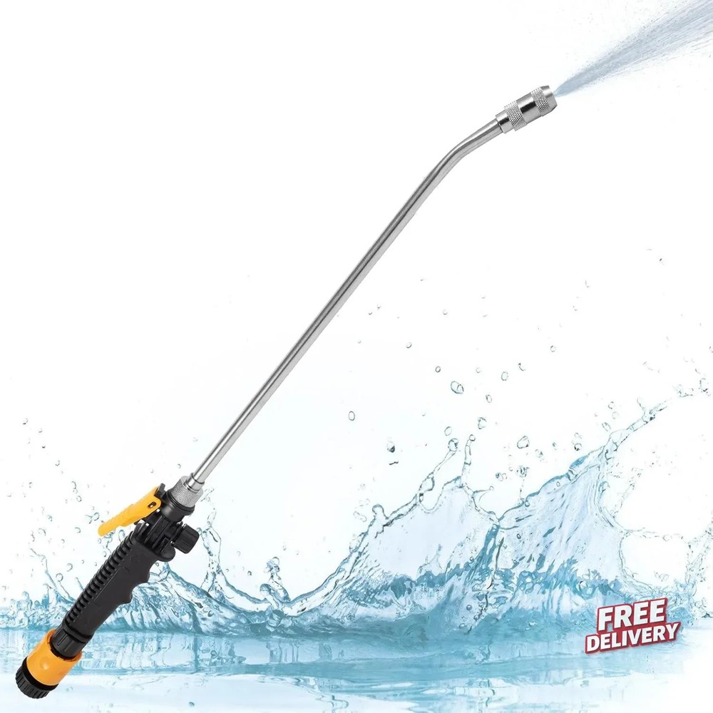 RV Water Heater Tank Rinser - Powerful Cleaning Hot Water Flush Wand, Travel Tra