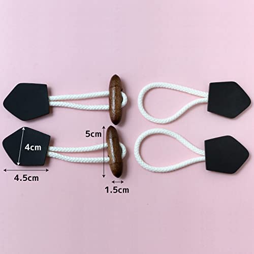 Nippon Chuko Duffle Button Brown 50mm LWD6