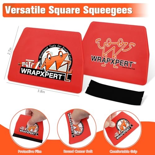 Vinyl Wrap Tools, 6 PCS Car Wrap Kit Application Tools Includes Utility 23 PCS