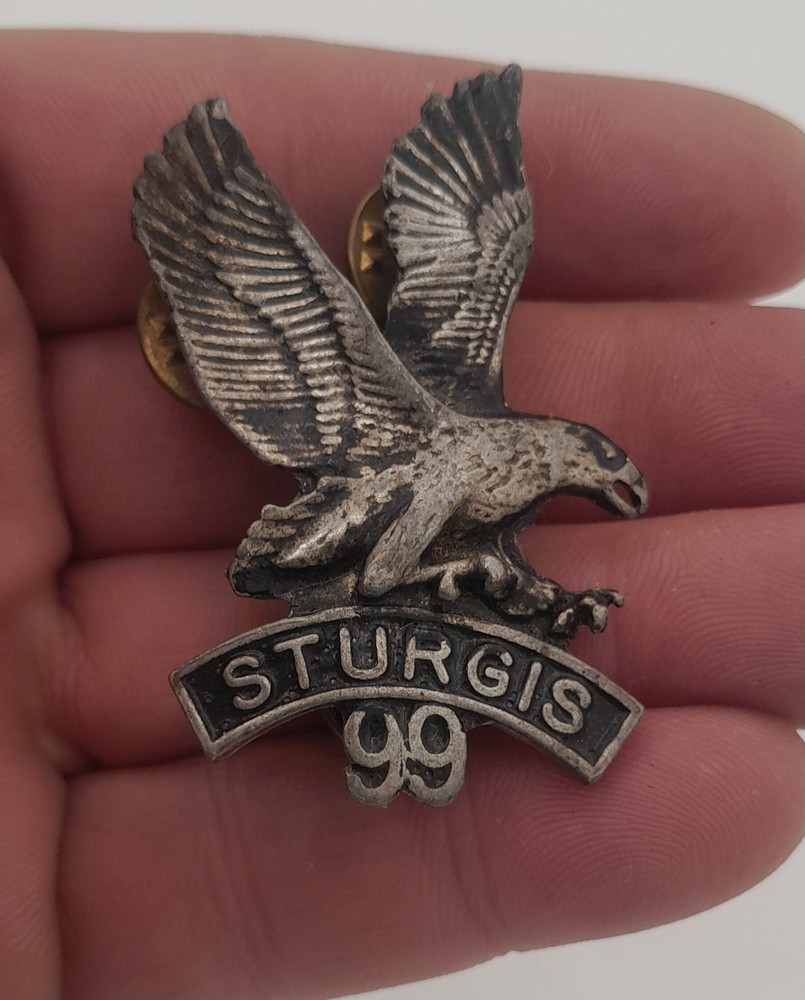 Sturgis 1999 Motorcycle Rally Eagle Pin