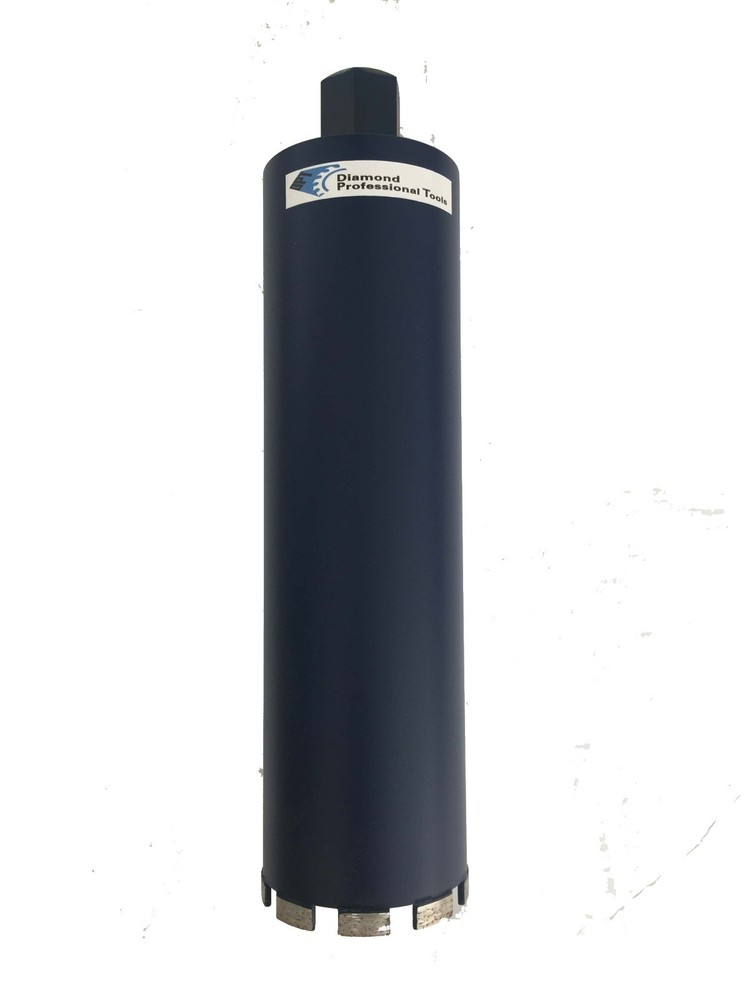 3 Pack 4" Wet Diamond Core Drill Bit for Concrete Asphalt Bricks 1-1/4"-7 Thread