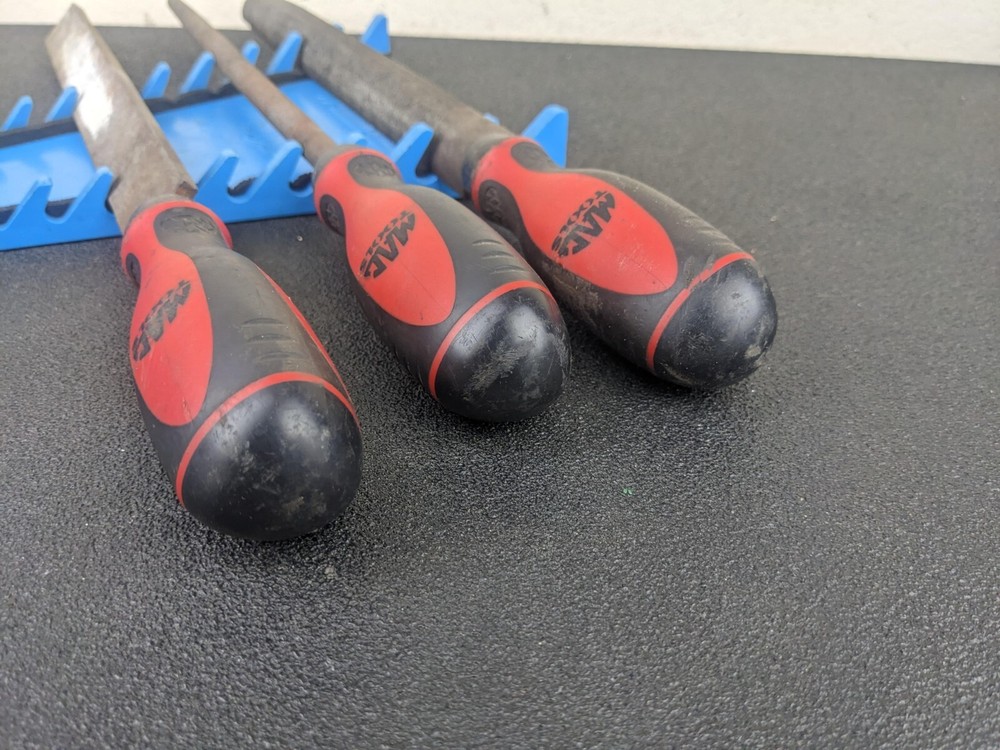 #bk336 Mac Tools 3-PC. Comfort-Grip Combination Bastard-Cut File Set