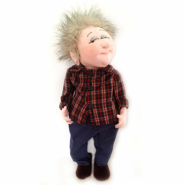 Cloth Art Doll Pattern "Winnie Mae" By Jill Maas