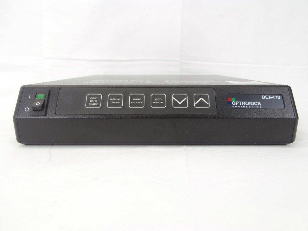 Optronics Engineering P99018 Microscope Video Camera Controller DEI-470 Used