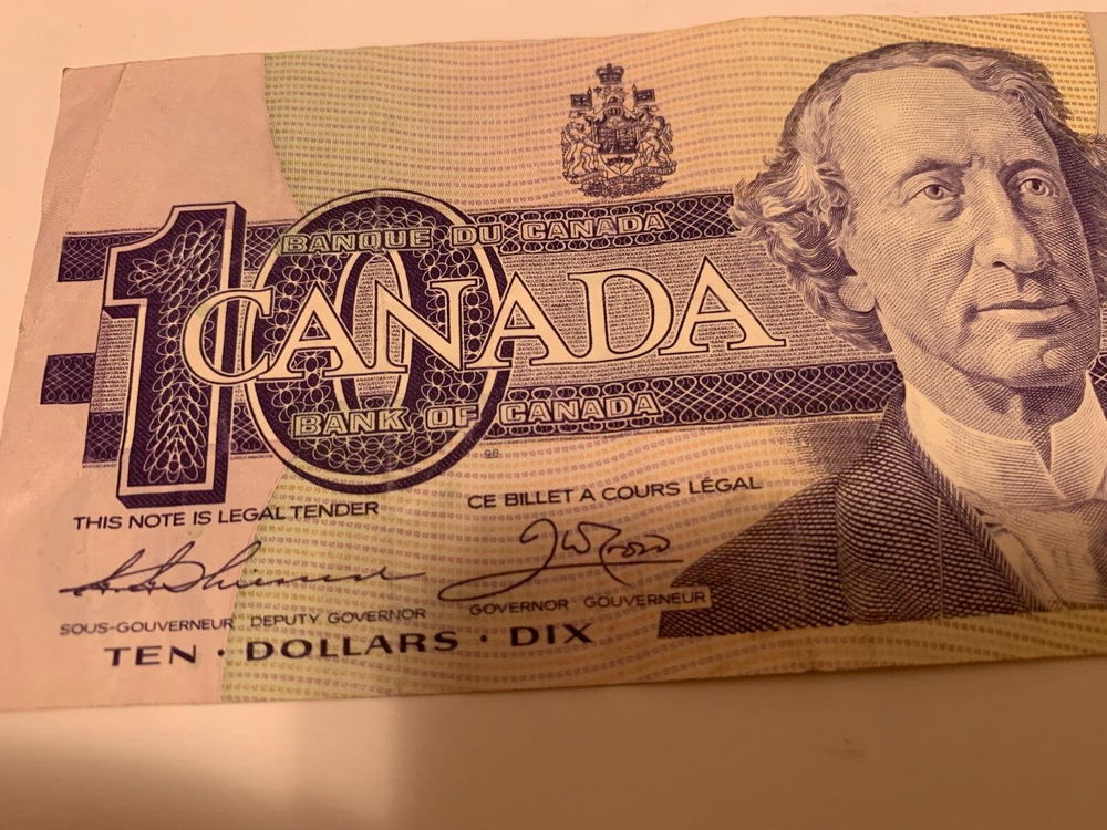Canada 10 Dollars 1989