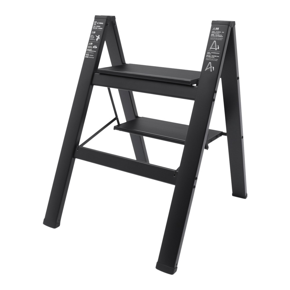 2 Step Folding Step Stool Portable Folding Ladder Stools For Adults Office Home