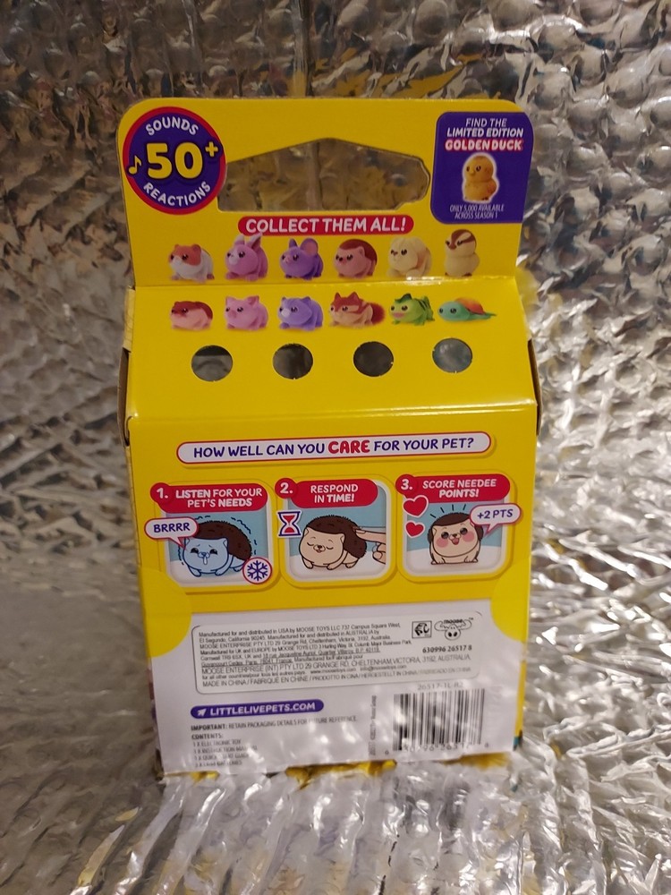 Little Live Pets NeeDees Ouchee Hedgehog 9K