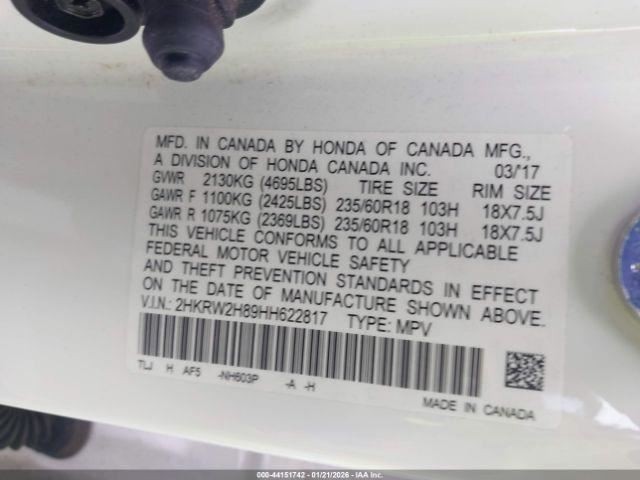 Camera/Projector Camera Windshield Mounted AWD EX Fits 17-19 CR-V 3190060