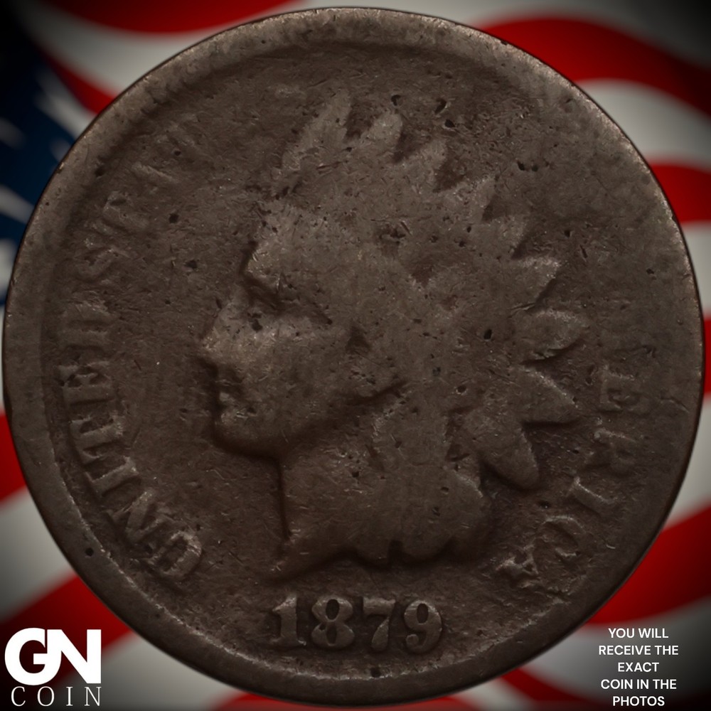1879 Indian Head Cent Penny A6105
