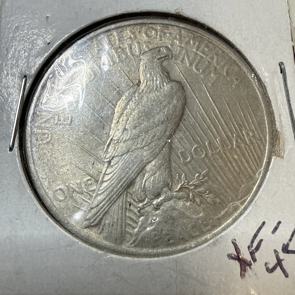 1923 Peace Dollar In XF Condition