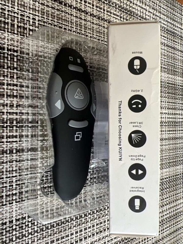 Power point Presentation Remote Wireless USB PPT Presenter Laser Pointer Clicker