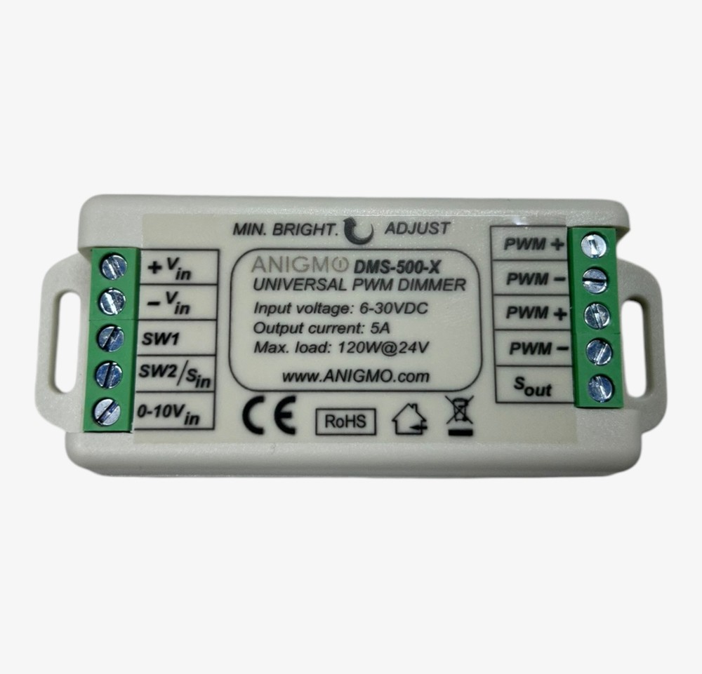 Imtra DMS-500-X Universal PWM Dimmer 6-30VDC - 5A
