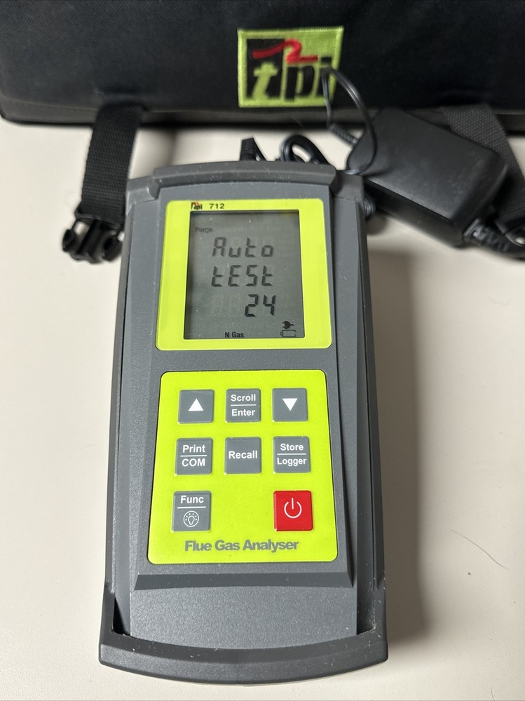 TPI 712 Combustion Efficiency Analyzer with Flue Probe