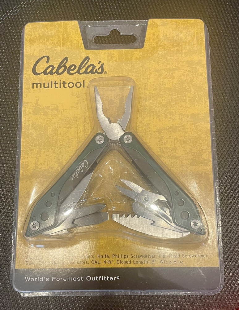 Cabela's Multi-Tool Green New