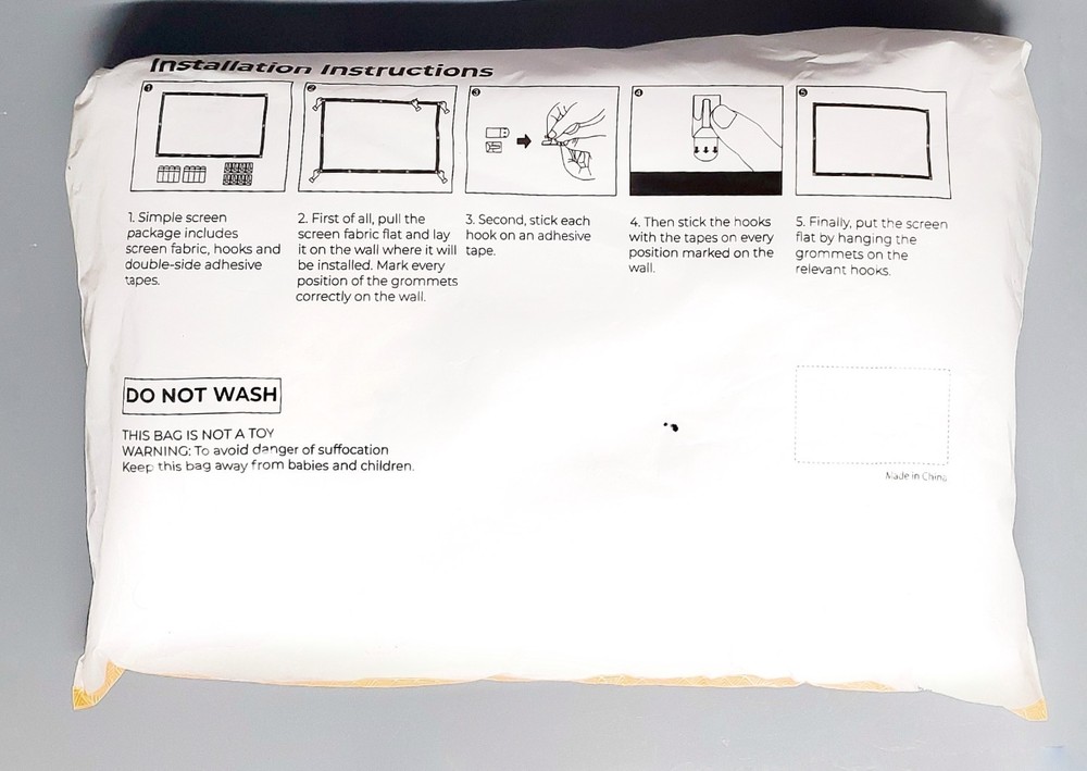 Vankyo Portable Projector Screen 100"