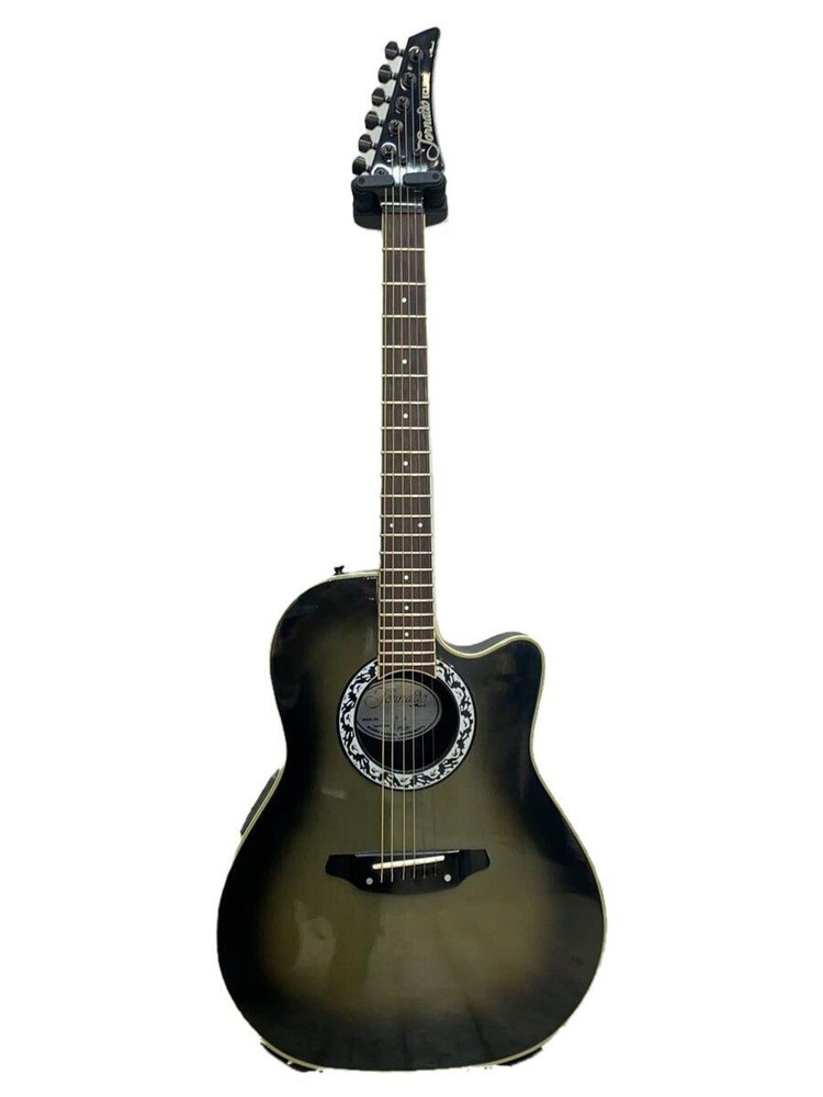 MORRIS ELEACO Tornado ECLIPSE DZ Black 6 String 9V Battery x1 Used