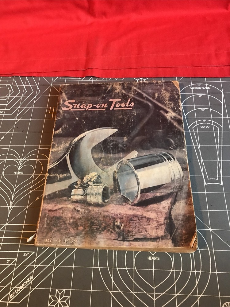 Vintage March 1979 Snap On Tools Book