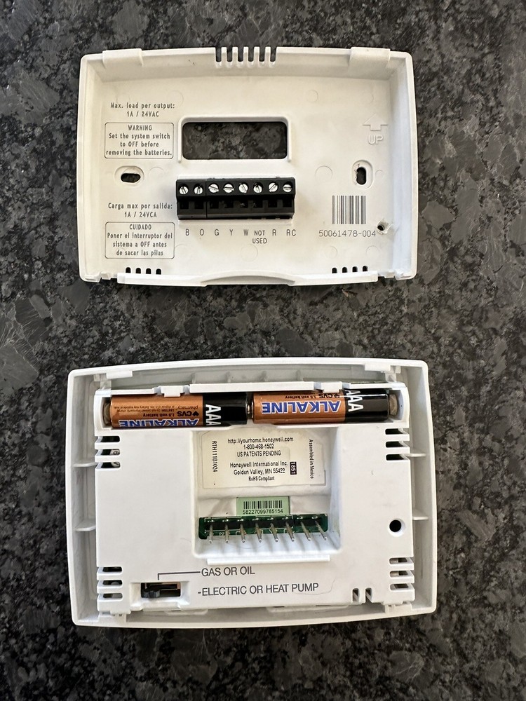 Honeywell RTH111B1024 Digital Non-Programmable Thermostat - White
