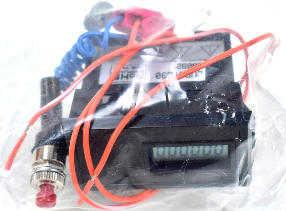 NEW RED LION CUB3T330 Digital Elapsed Time Panel Meter Counter