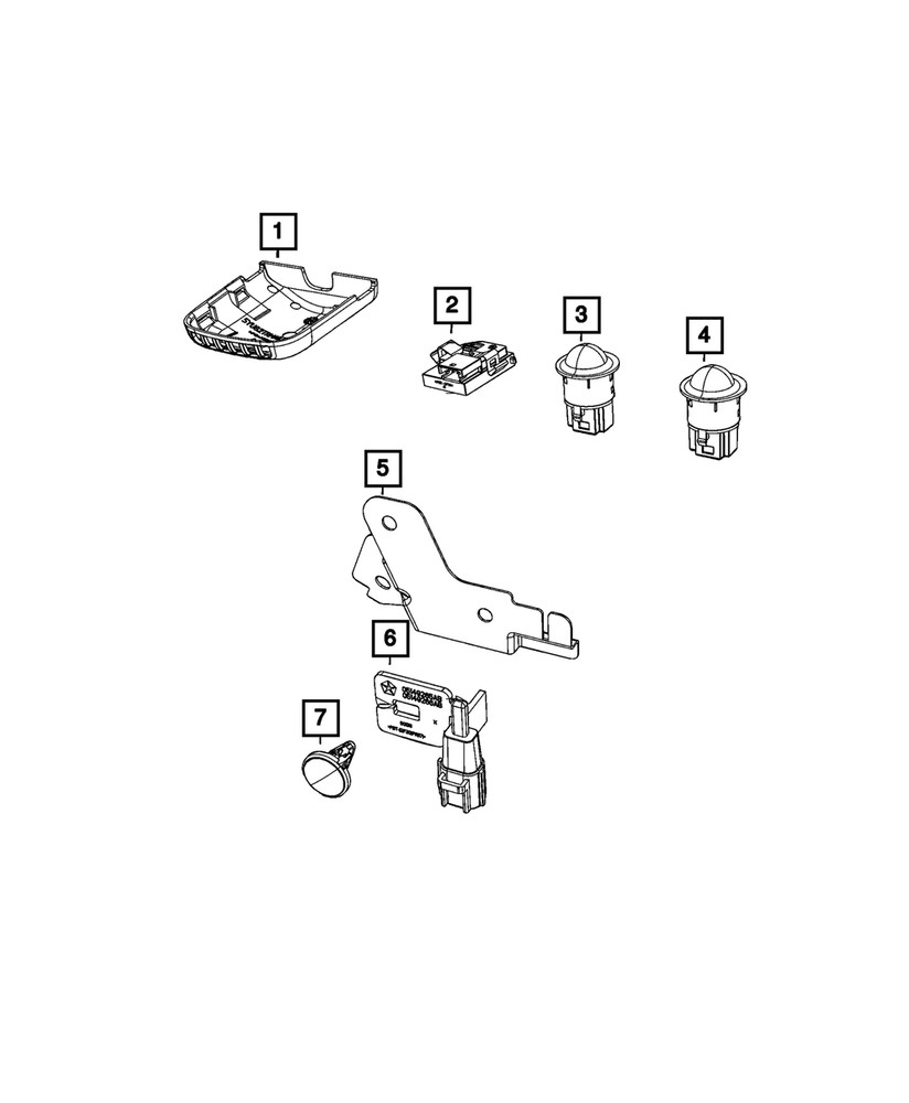 Genuine Mopar Humidity Sensor 68440808AA