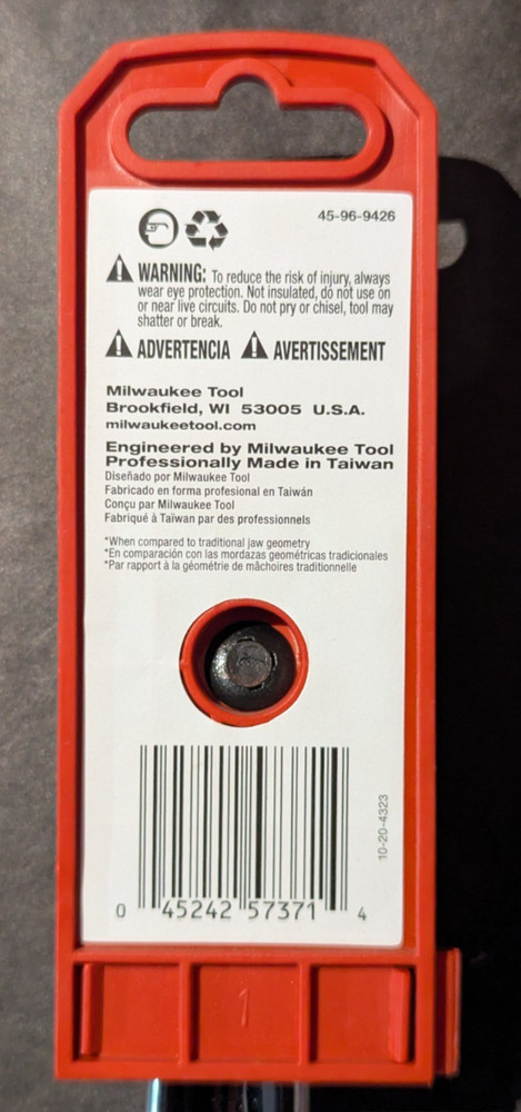 Milwaukee Tool 45-96-9426 13/16" Sae Combination Wrench