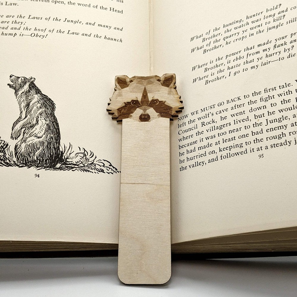 RACCOON Bookmark
