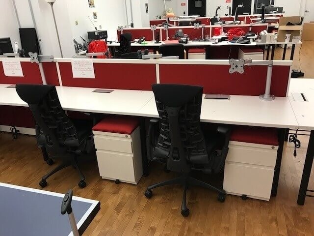 Steelcase Avenir 48x24 Used Benching