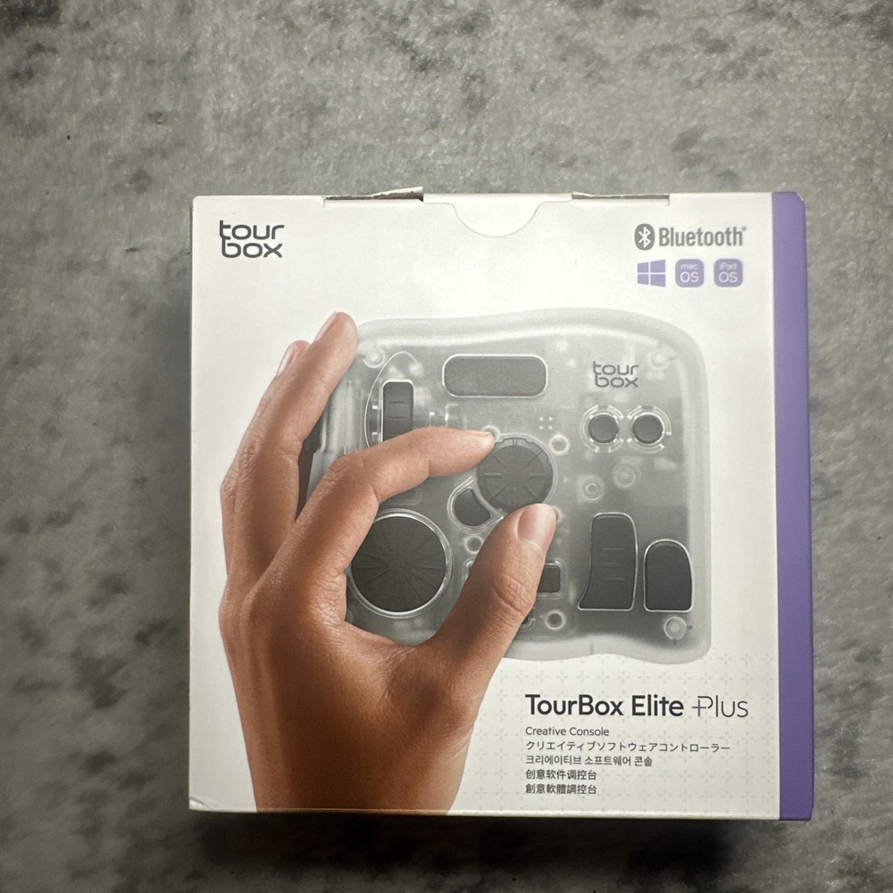 TourBox Elite Plus Creative Software Controller With Built In Bluetooth $300MSRP